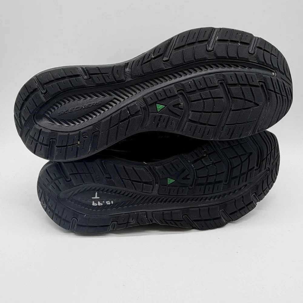 Skechers Shoes‎ Men's Sz 10 Black Slip-Ins Edgeride-Commissioner Sneaker 232839